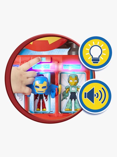 Iron Man and His Awesome Friends Marvel 2-i-1 Lekesett