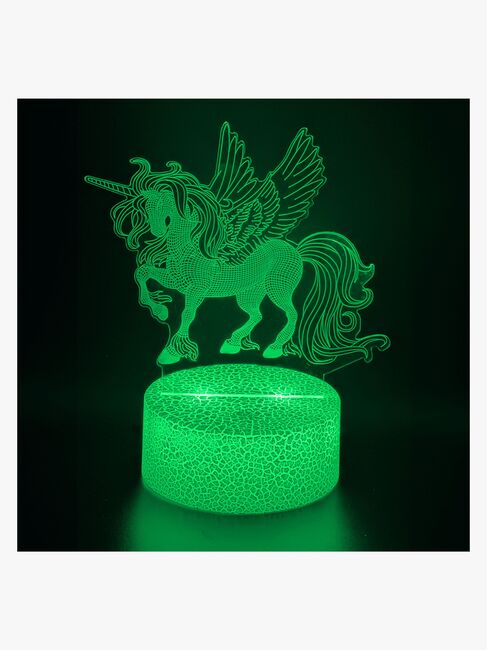 Powerpal 3D-Nattlampe, Enhjørning