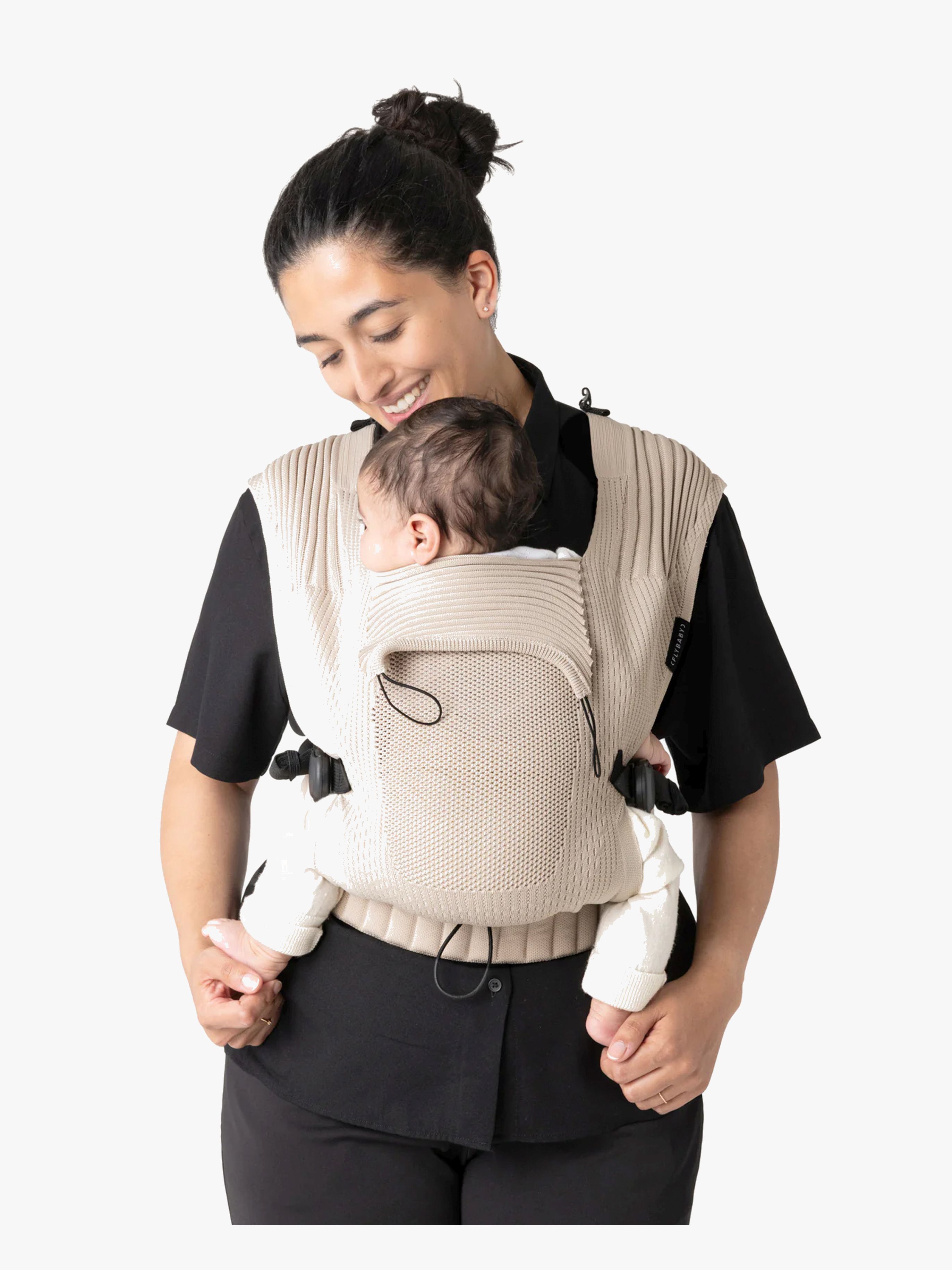 Flybaby Bæresele, Creme - Bæreseler - Polyester