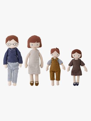 Bloomingville MINI Dukker Familien Webster 4 Stk