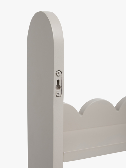 Alice & Fox Dune  Veggopphengt Bokhylle, greige