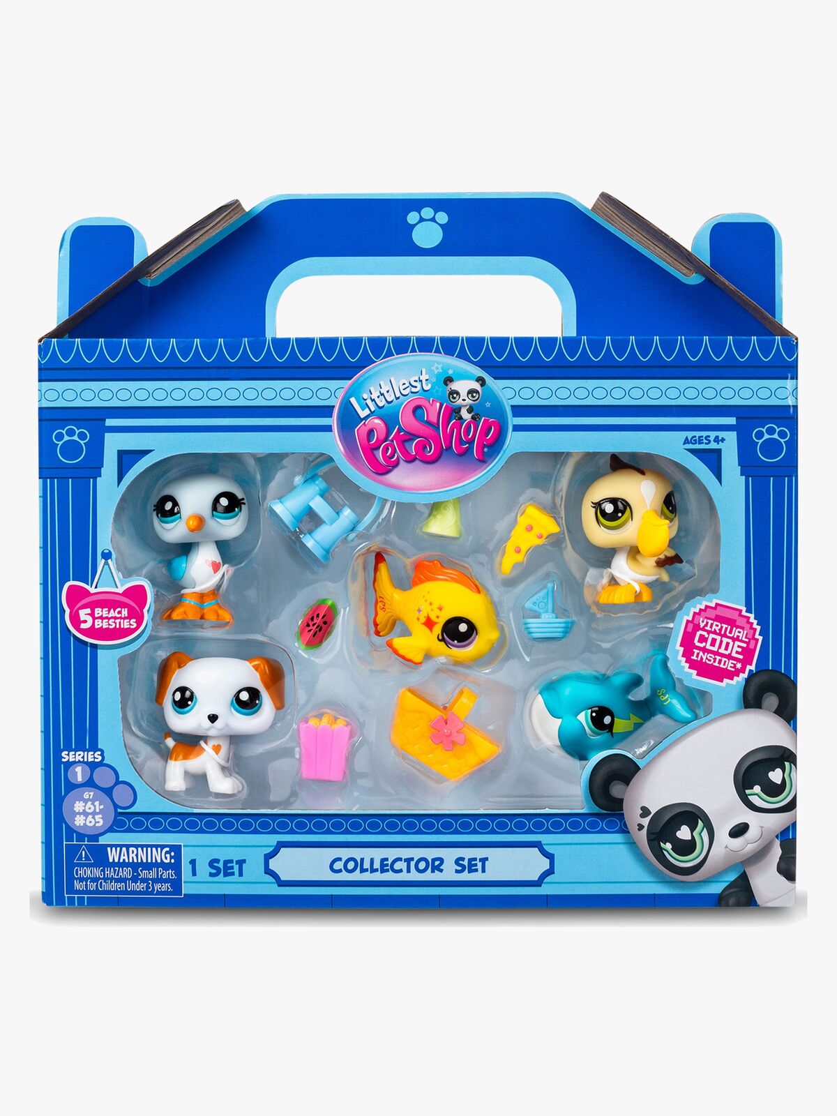 Littlest Pet Shop Beach Besties Figursett 5-Pack