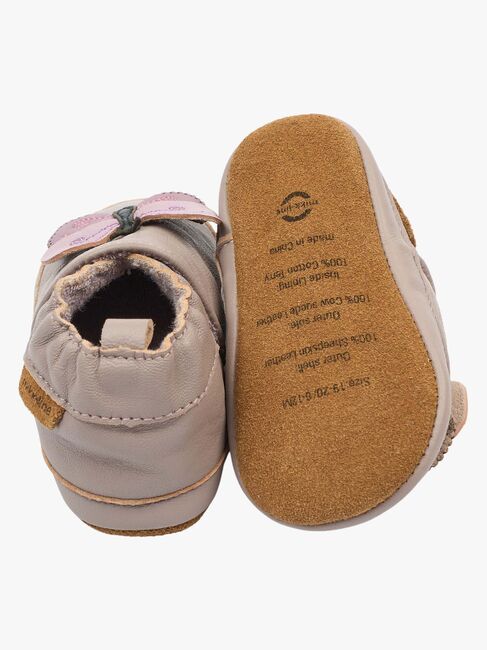 Mikk-Line Leather Tøfler, Butterfly