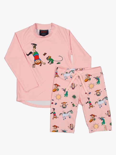 Geggamoja UV-Sett Pippi Langstrømpe, Rosa