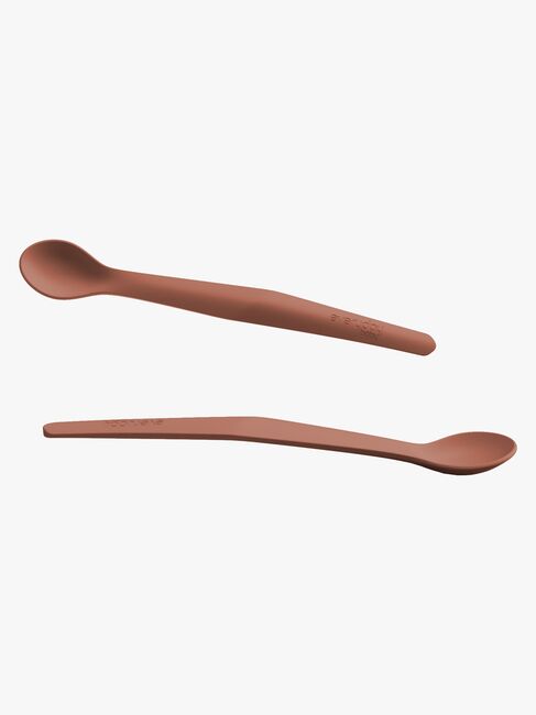 Everyday Baby Skje Silikon 2-Pakk, Rød