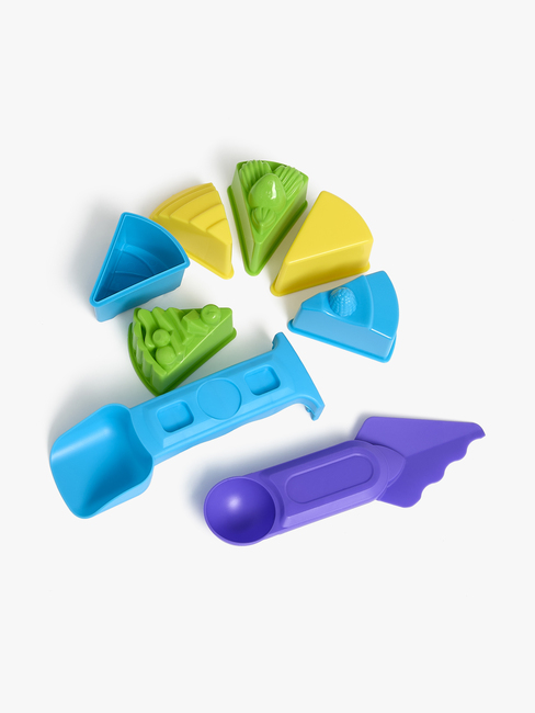 Fippla Dynamic Sand Lekesett Kakebiter 6 Farger