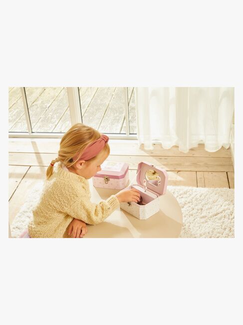 Barbo Toys Smykkeskrin med Spilledåse Enhjørning Lillie & Ellie