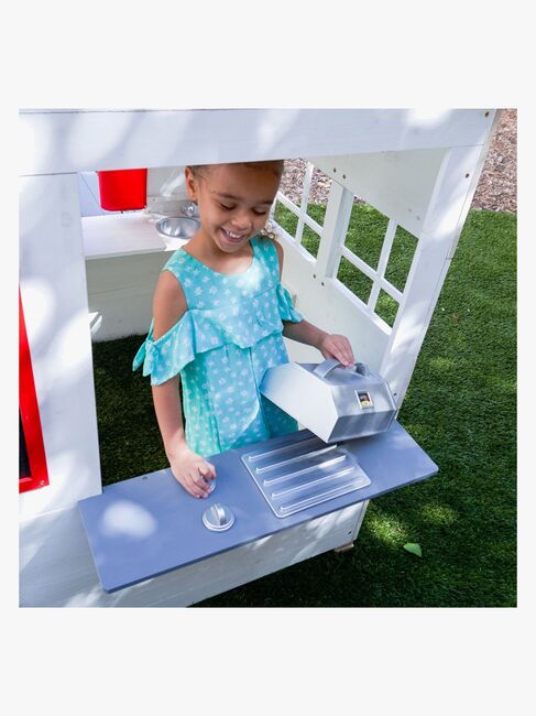 KidKraft Modern Outdoor Lekestue, Hvit 