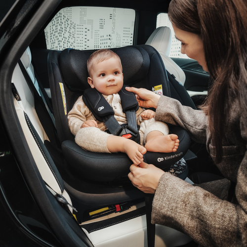 Kinderkraft I-360 2 Plus i-Size Bilstol, Svart