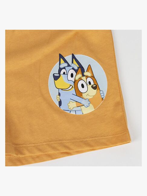 Bluey Pysjamas, Lyseblå/Oransje