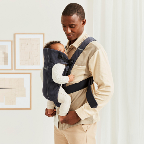 BabyBjörn Mini Bæresele 3D Mesh, Anthracite