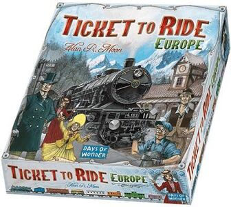 Ticket To Ride Europe SE NO DK FI