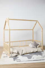 Minitude Nordic MASON Juniorseng/Montessoriseng 70x160, Natur