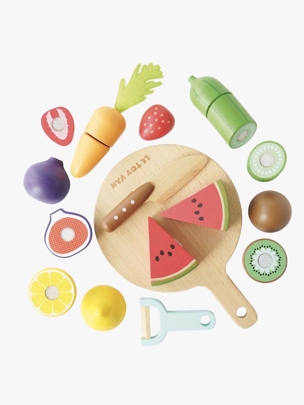 Le Toy Van Skjærebrett & Lekemat Som Kan Skjæres