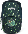 Ergobag Ease Flashlight Ryggsekk 6L, Black Green Blizzard