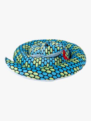 Teddykompaniet Kosedyr Slange 200 cm, Blå