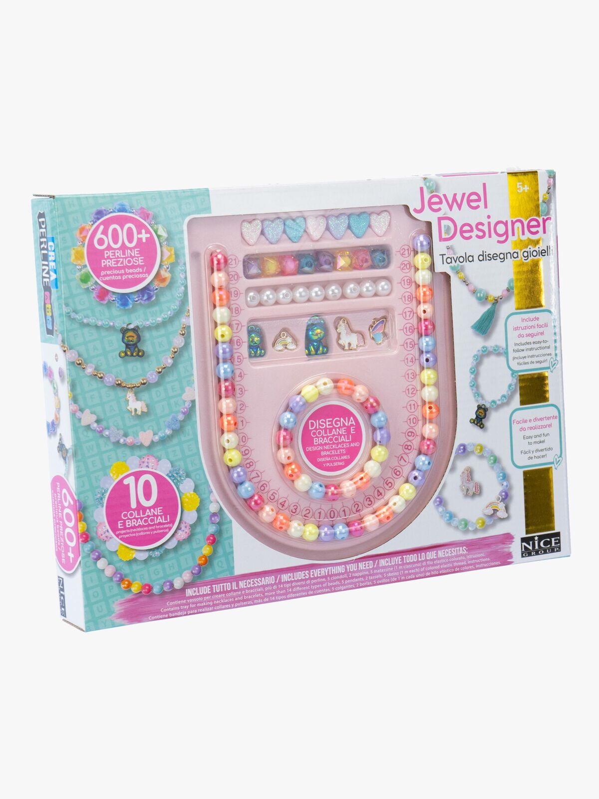 NICE DIY-sett Armbånd & Halskjede