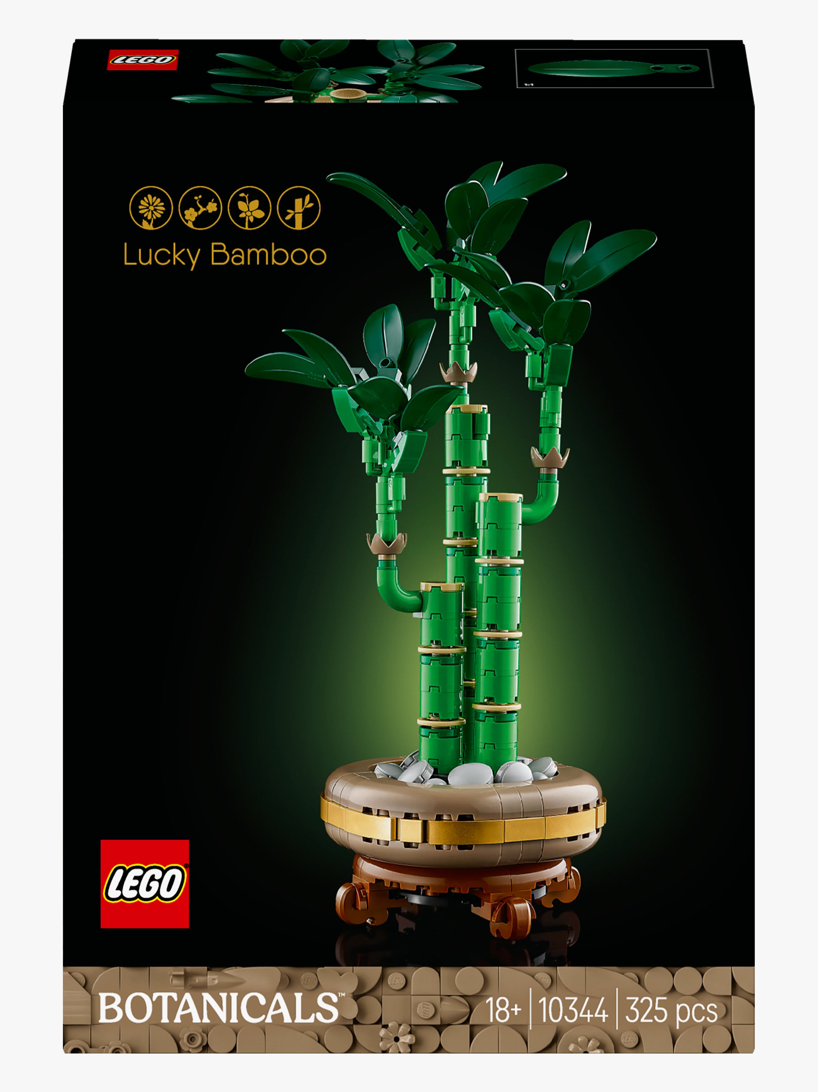 LEGO Botanicals 10344 Lykkebambus - Byggesett - Plast