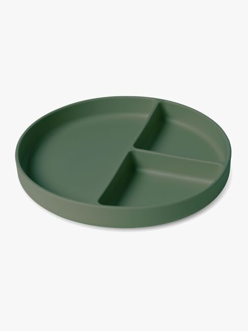 nuuroo Mingo Delt Tallerken Silikon, Dusty Green