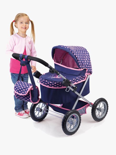 BayerDesign Trendy Dukkevogn, Blå