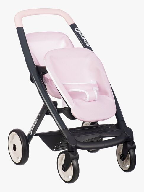 Smoby MAXI-COSI Tvillingvogn, Rosa