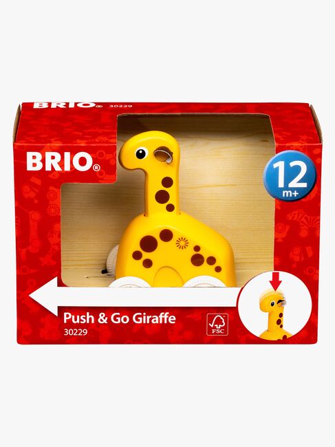 BRIO 30229 Push & Go Giraff