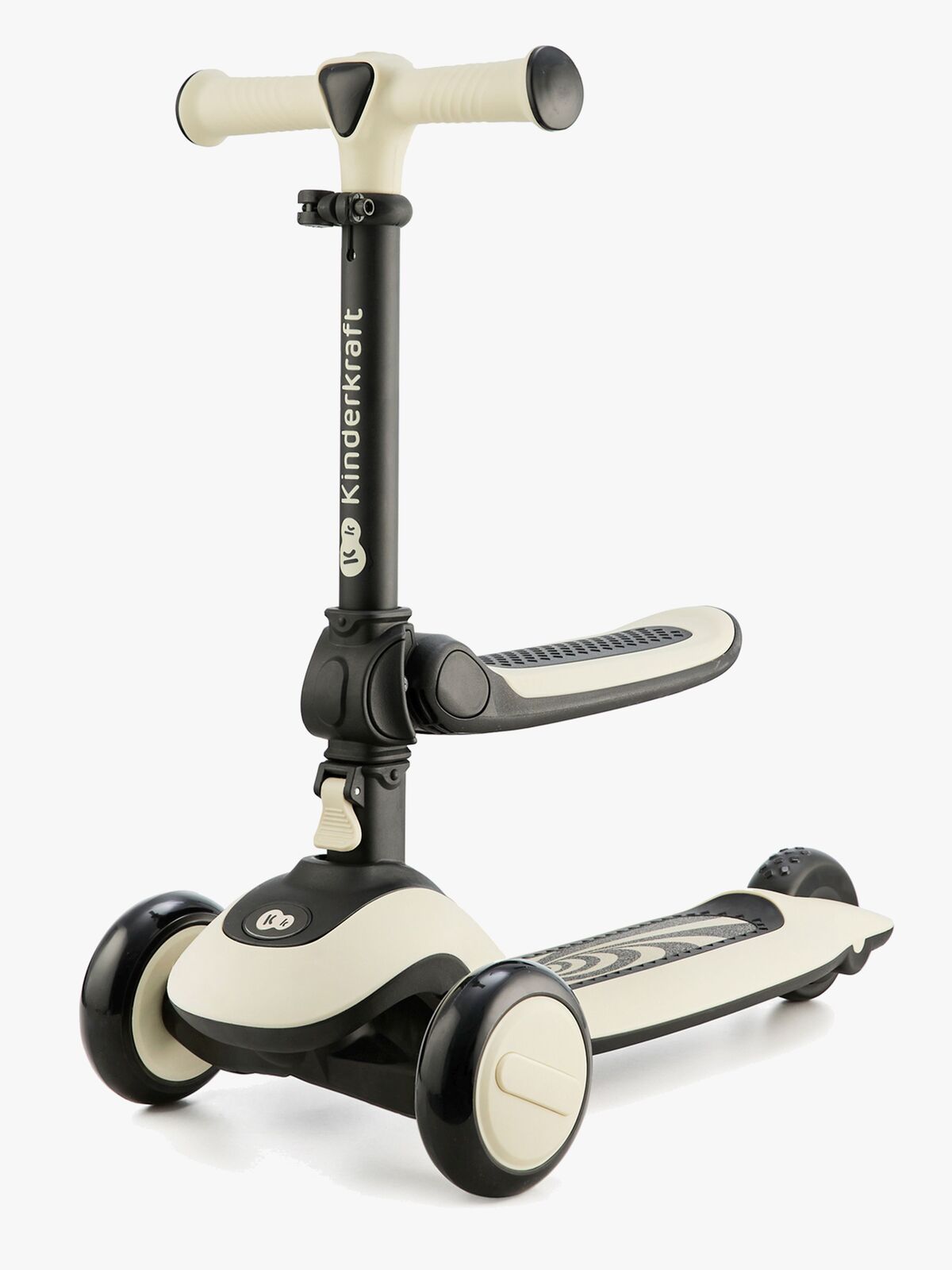 Kinderkraft Halley Sparkesykkel, Stone White