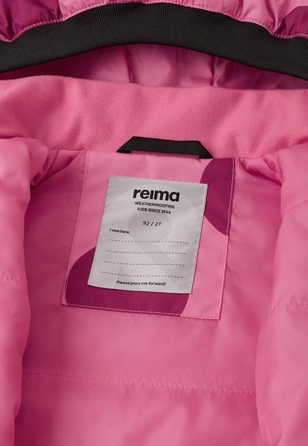 Reimatec Marte Mid  Lett polstret Vinterdress, Soft Coral