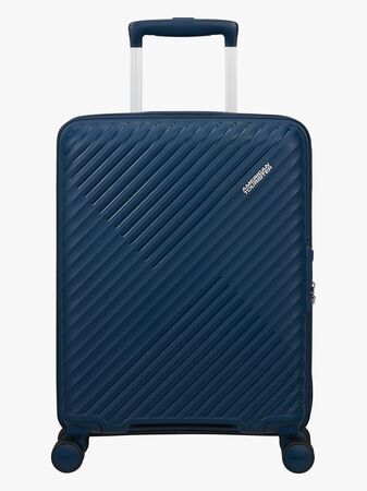 American Tourister Diablast Spinner Koffert 35L, Darkwave Blue