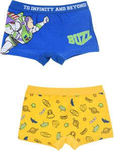 Disney Toy Story Buzz Lightyear Boksershortser 2-Pack, Yellow