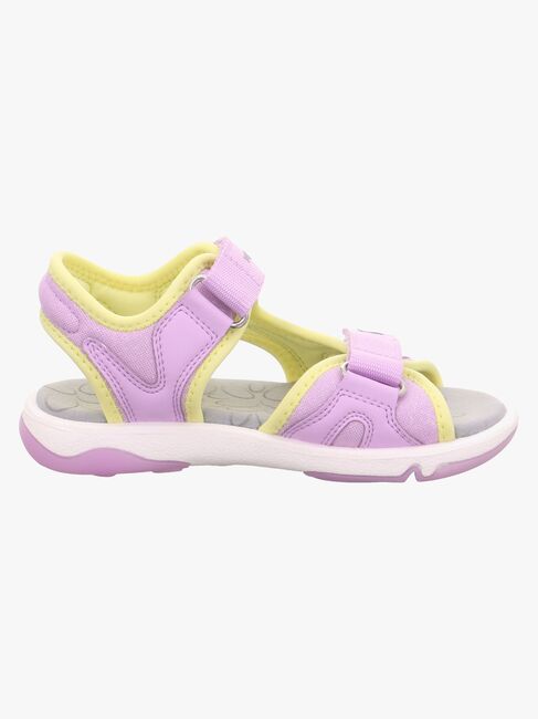 Superfit Pebbles Sandaler, Purple/Yellow