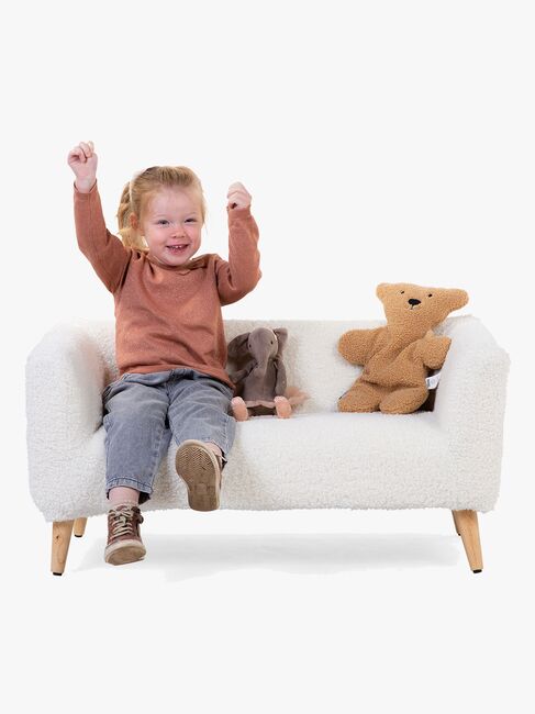 Childhome Kids Teddy Sofa, Off-white