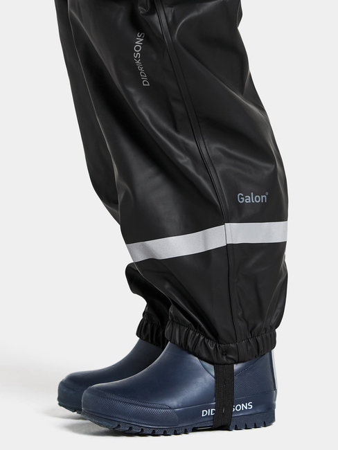 Didriksons Plaskeman Regnbukse, Black