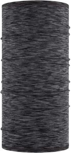 Buff Lightweight Merino Wool Junior Tubeskjerf, Graphite Multistripes