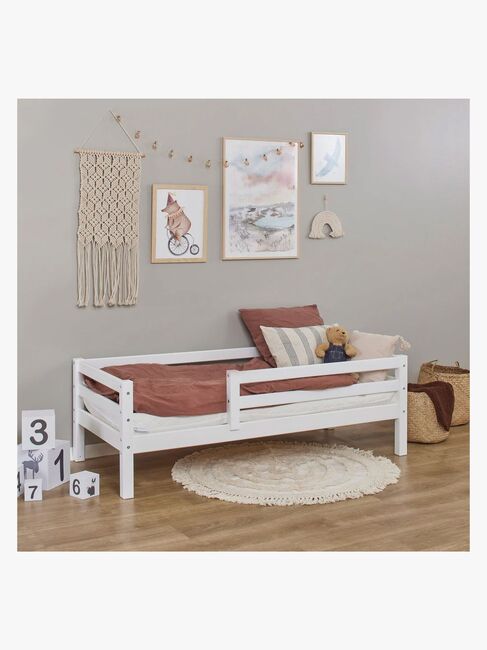 Hoppekids ECO Dream Juniorseng med Sengehest 70x160, Hvit