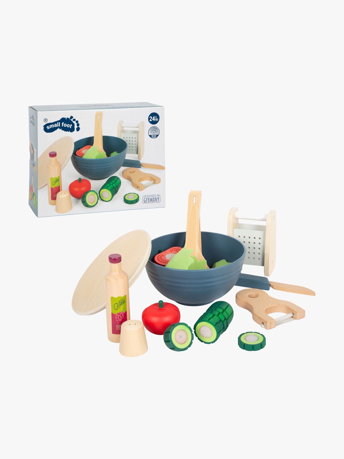 Small Foot lekesett salat