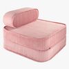 Wigiwama Flip Brettbart Stol 150x60 cm, Pink Mousse