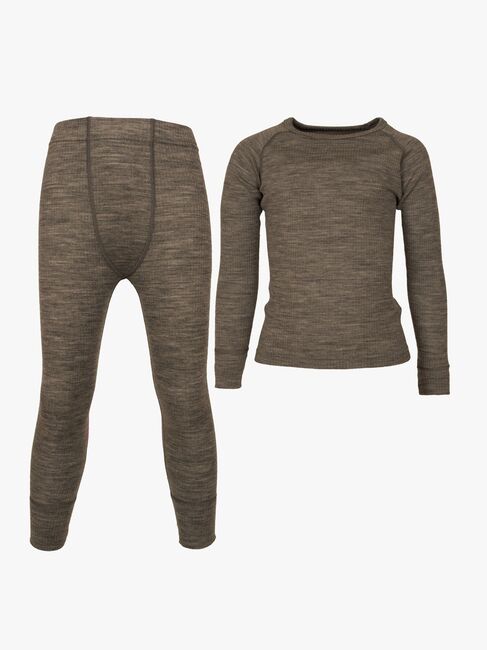 Lindberg Rib Merino Ullundertøy Merinoull, Potato