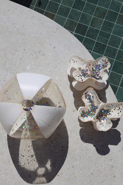 SUNNYLiFE Armpuffer, Cotton Candy Glitter