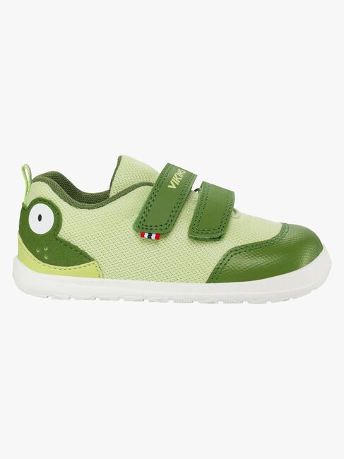 Viking Alv Paw 2V Barefoot Sneakers, Light Green/Green