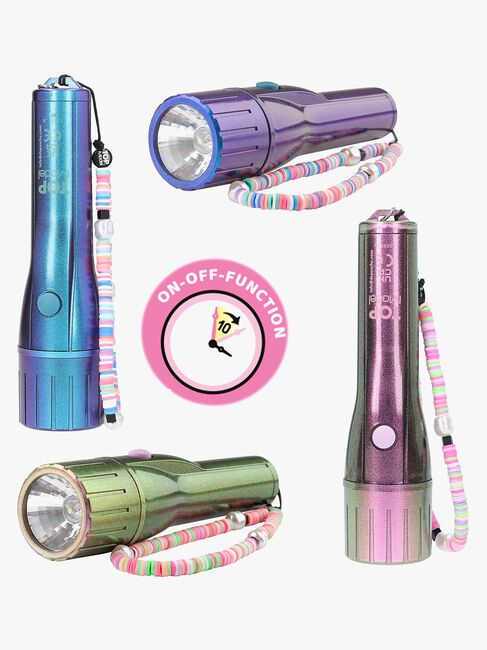 TOPModel Lommelykt med Timer