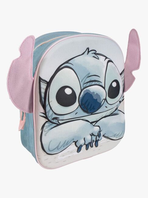 Disney Lilo & Stitch Kids Ryggsekk 3D Applications, Lyseblå