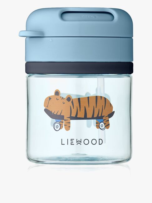 LIEWOOD Pavia Tritan Sugerørkopp 280 ml, Fun/Beach blue