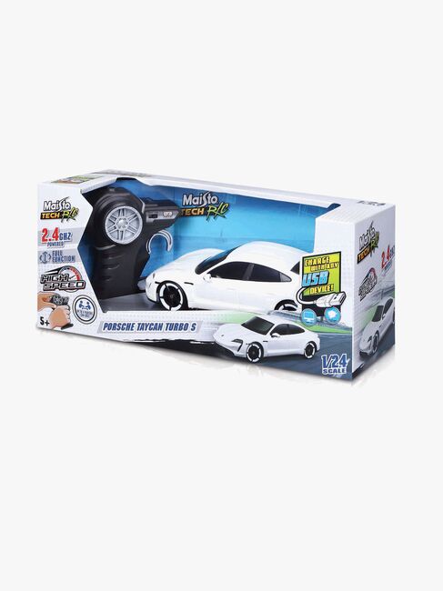 Maisto Tech Premium Porsche Taycan Turbo Radiostyrt Bil 1:24