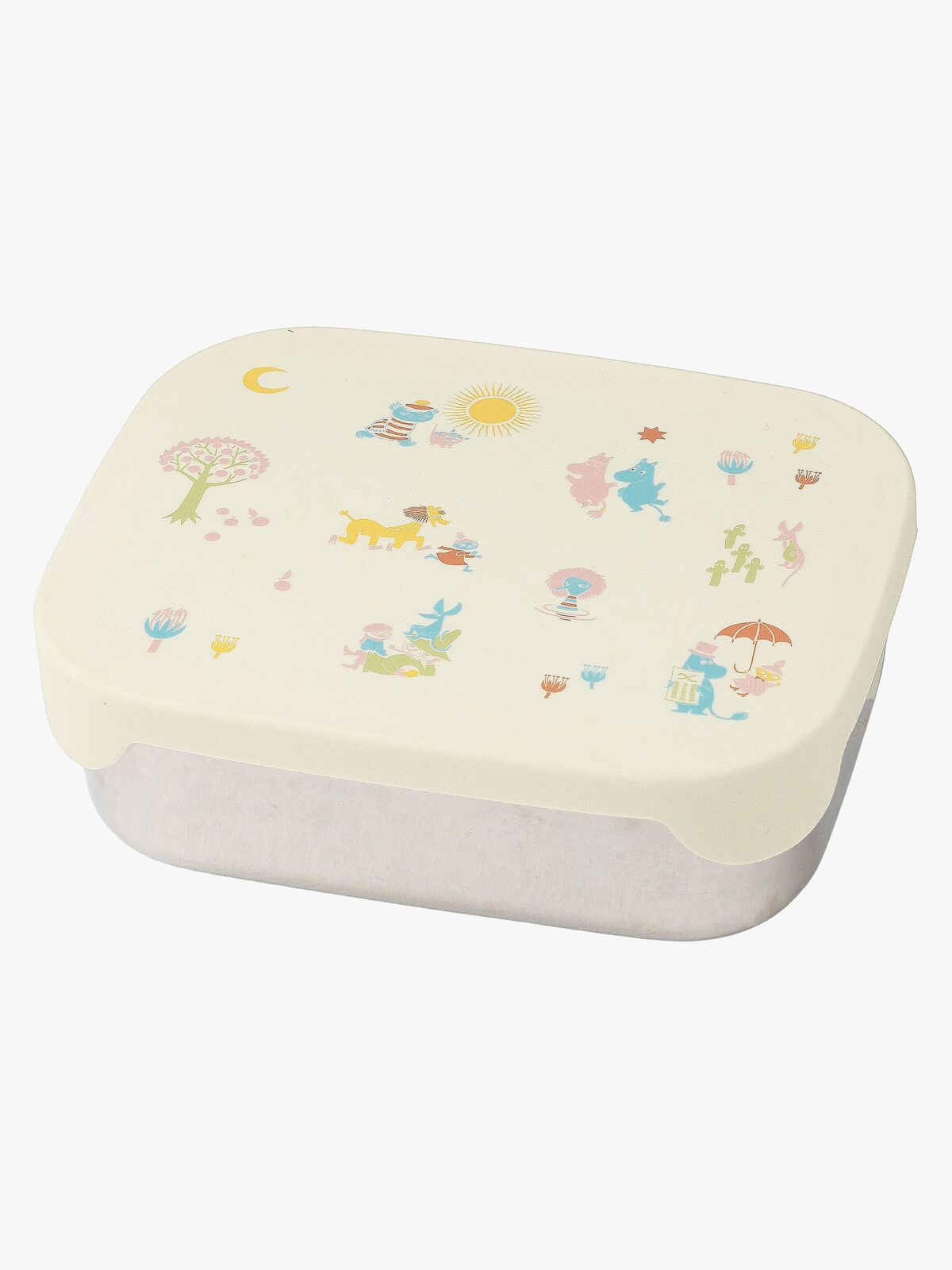 Mummitrollet 80 Matboks Tynnmetall, Beige