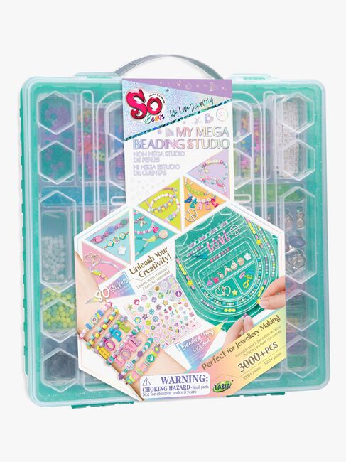 So Beads Perlesett Mega Studio 3000 Stk