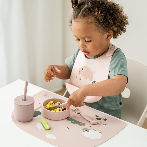 Done By Deer Tiny Farm Spisebrikke Silikon, Powder