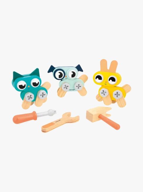 Janod Brico'Kids DIY-sett 53 Deler Kjæledyr