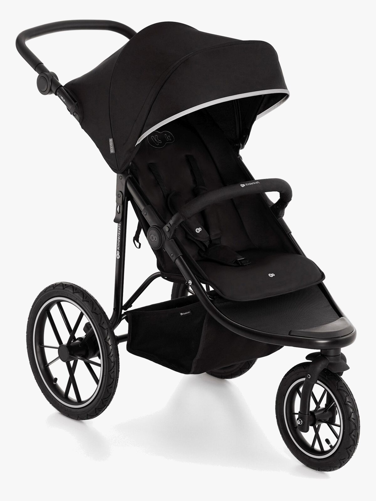 Kinderkraft HELSI 2 Terrengvogn, Black