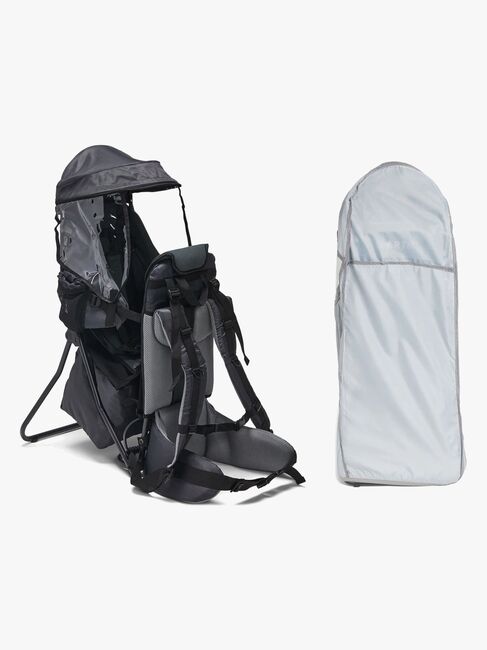 North 13.5 Adventure Bæremeis med Støtte Inkl. Regntrekk, Grey